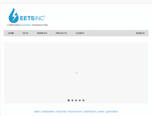 Tablet Screenshot of eetsinc.com
